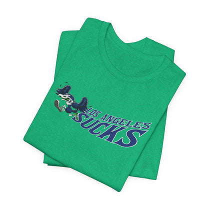 Los Angeles Sucks! (for Seattle fans) - Unisex Jersey Short Sleeve Tee