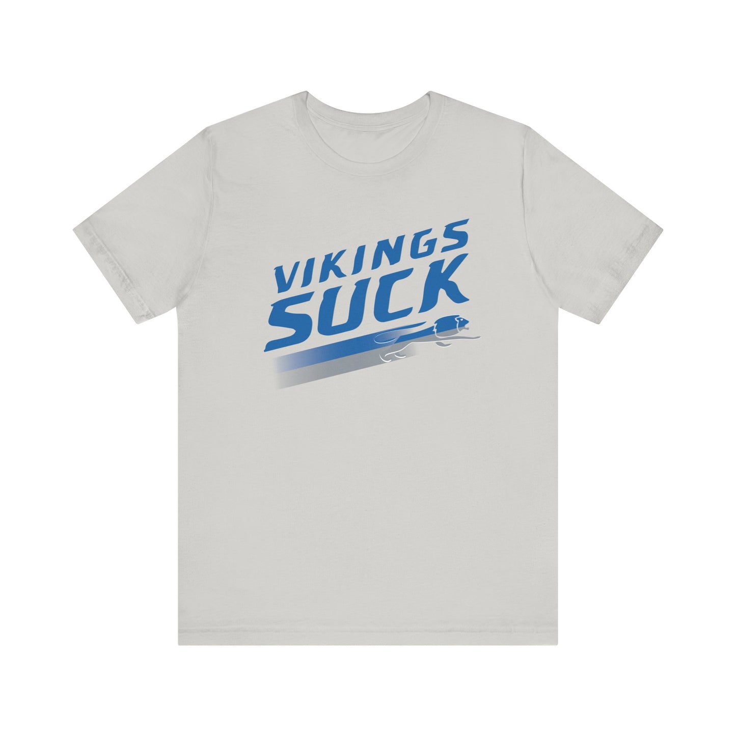 Vikings Suck (for Detroit fans) - Unisex Jersey Short Sleeve Tee