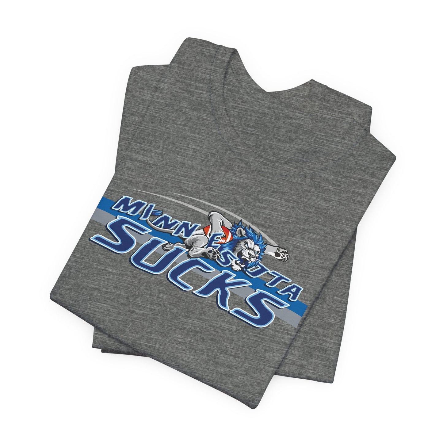 Minnesota Sux (for Detroit fans) - Unisex Jersey Short Sleeve Tee