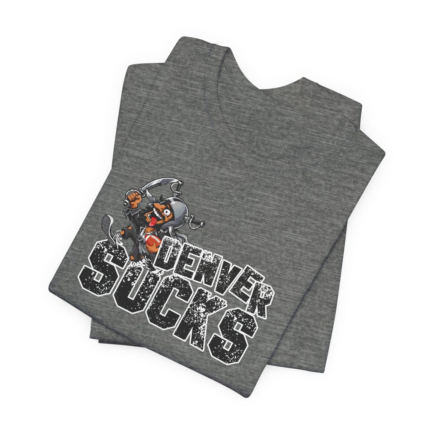 Denver Sux (for Las Vegas fans) - Unisex Jersey Short Sleeve Tee
