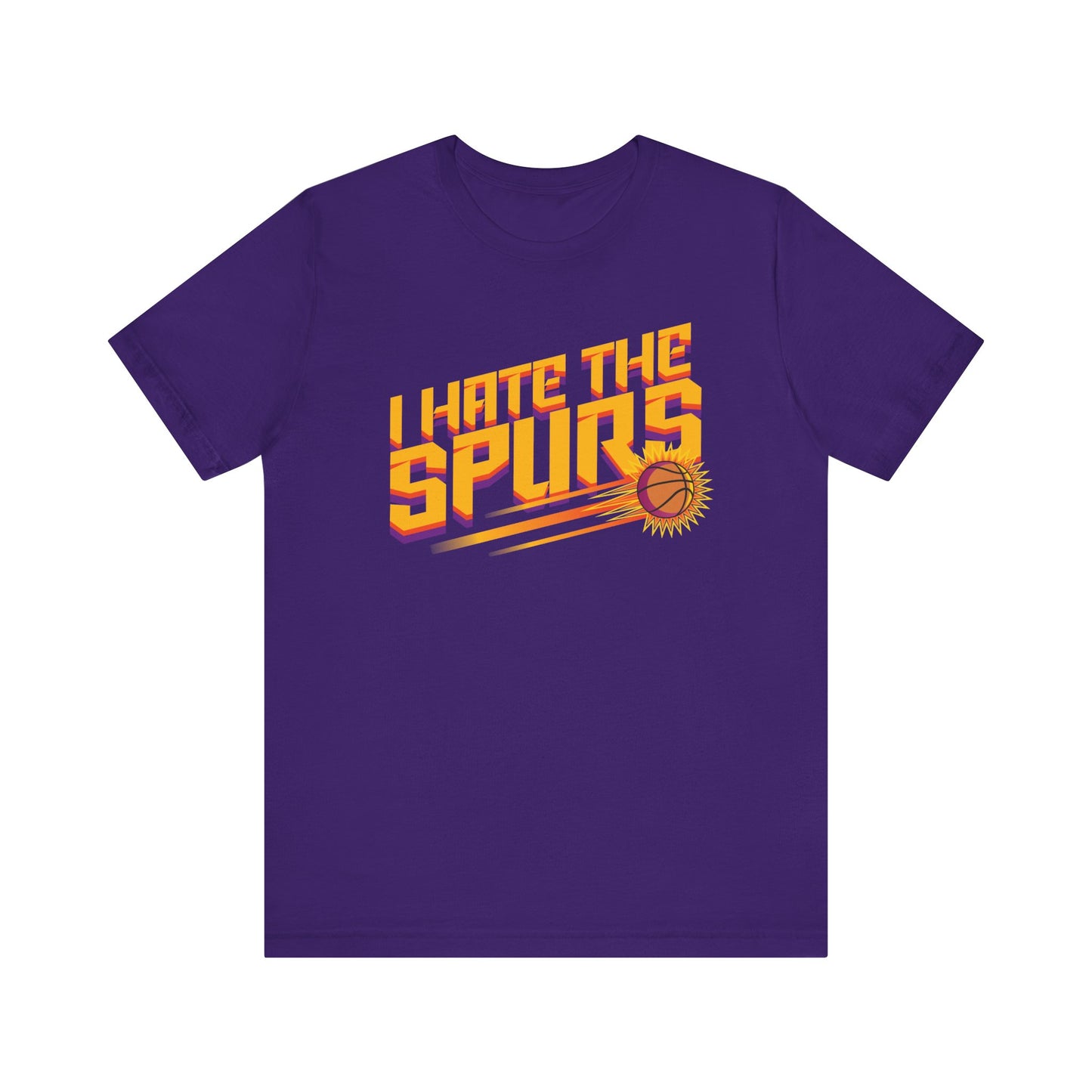 I Hate The Spurz (for Phoenix fans) - Unisex Jersey Short Sleeve Tee