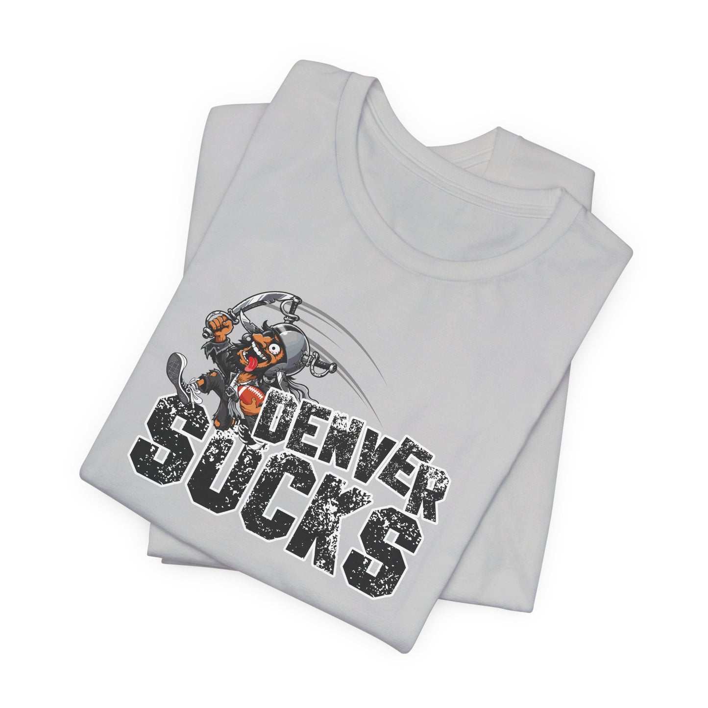 Denver Sux (for Las Vegas fans) - Unisex Jersey Short Sleeve Tee