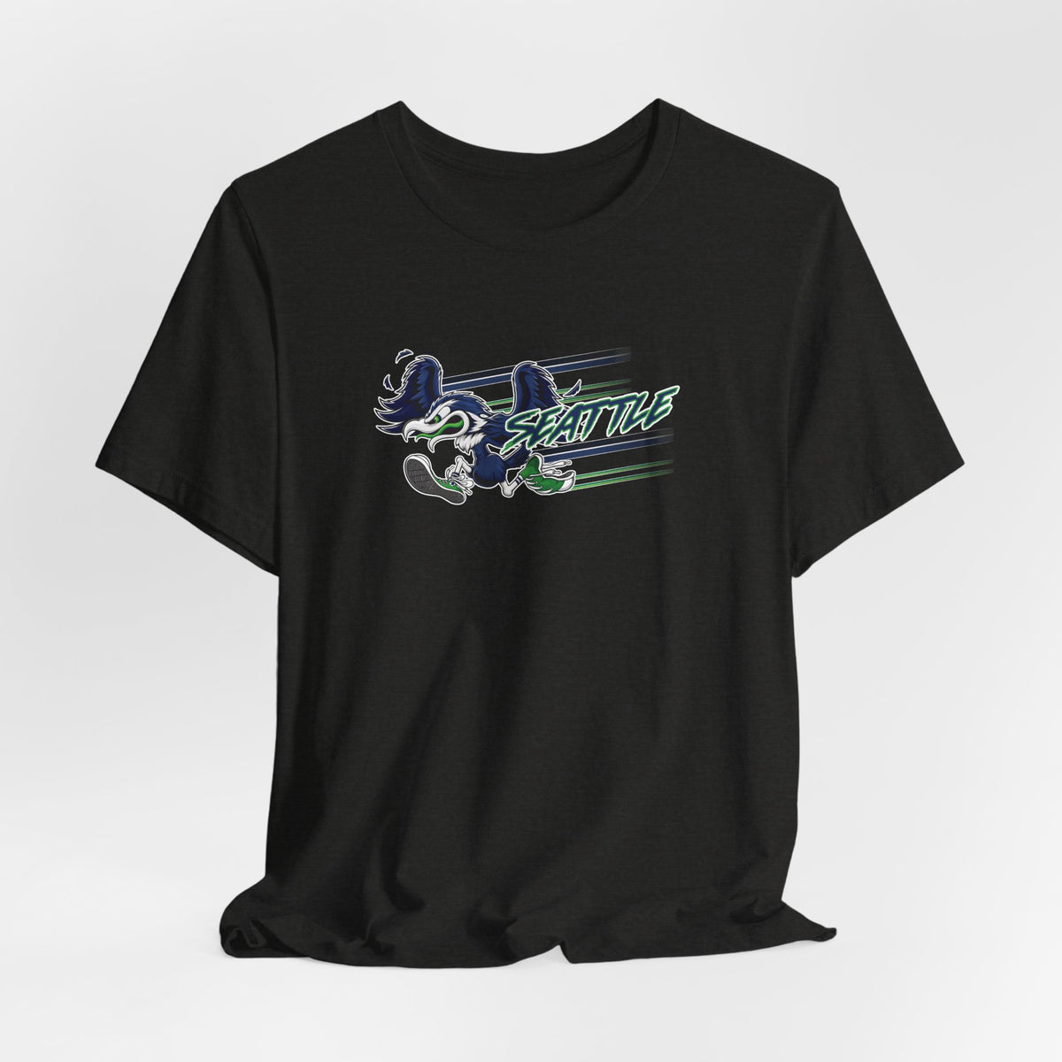 Gas Pump Seahawk (for Seattle fans) - Unisex Jersey Short Sleeve Tee