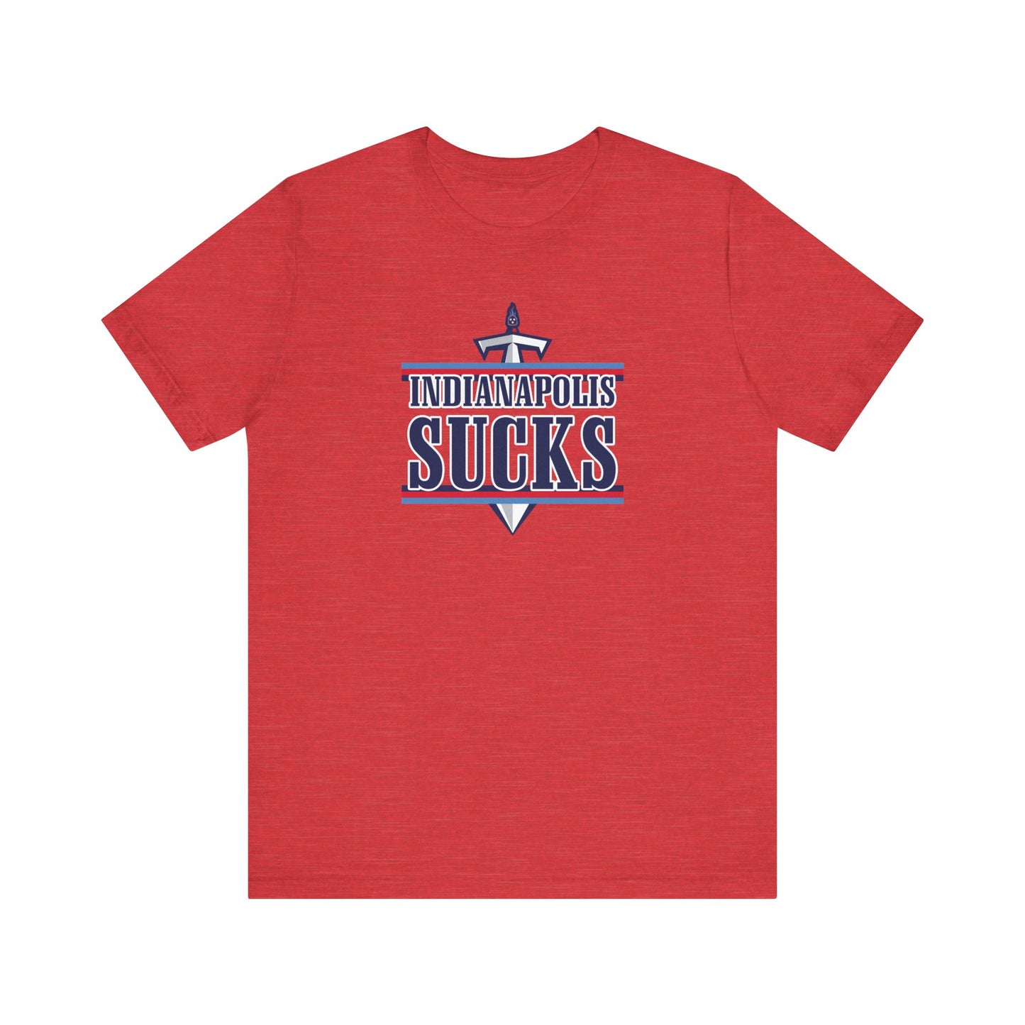 Indianapolis Suck (for Tennessee fans) - Unisex Jersey Short Sleeve Tee