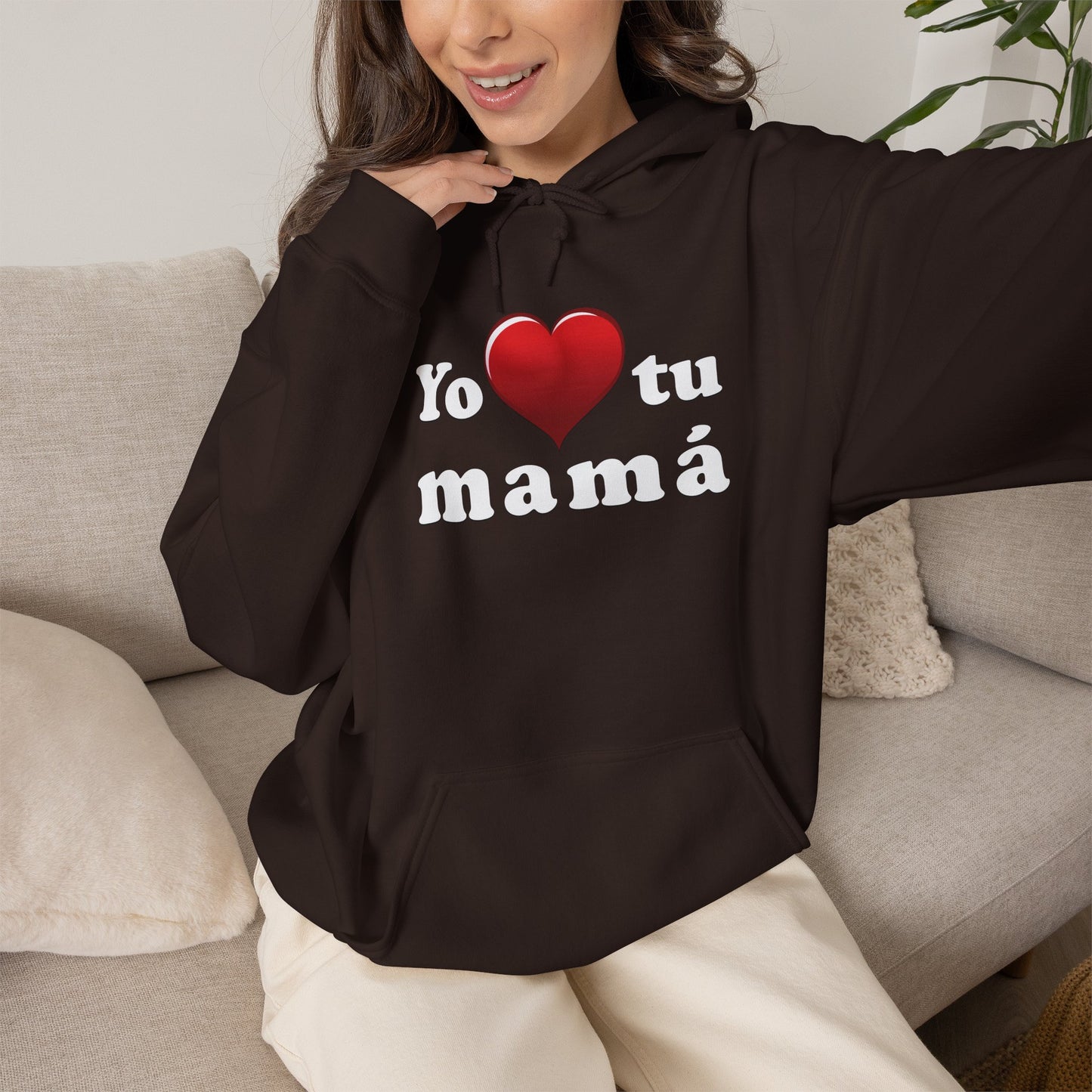Yo ♥ tu mamá - Unisex Heavy Blend™ Hooded Sweatshirt