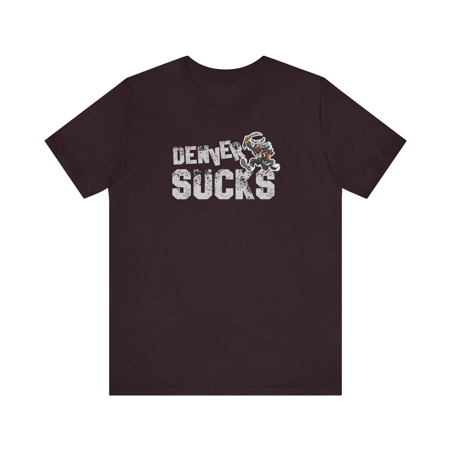Denver Sux (for Las Vegas fans) - Unisex Jersey Short Sleeve Tee