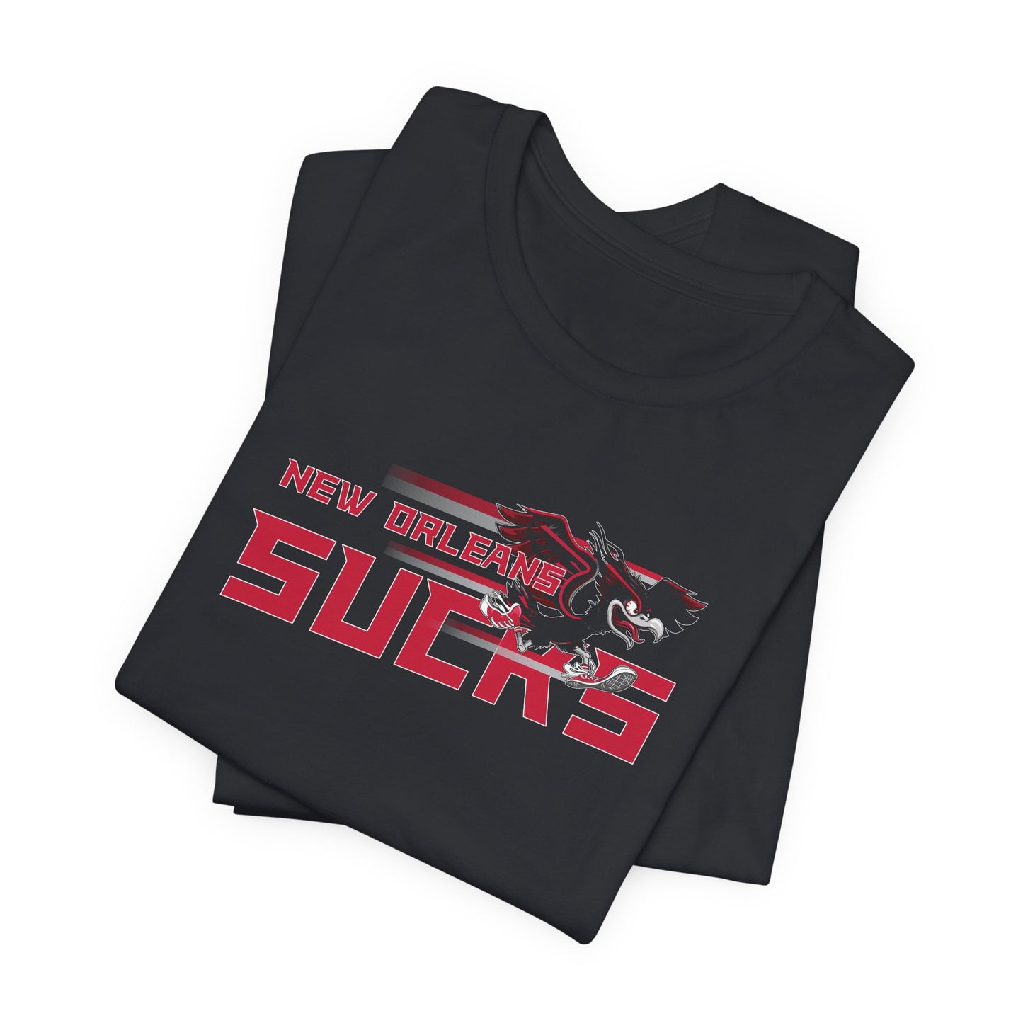 New Orleans Sucks (for Atlanta fans) - Unisex Jersey Short Sleeve Tee