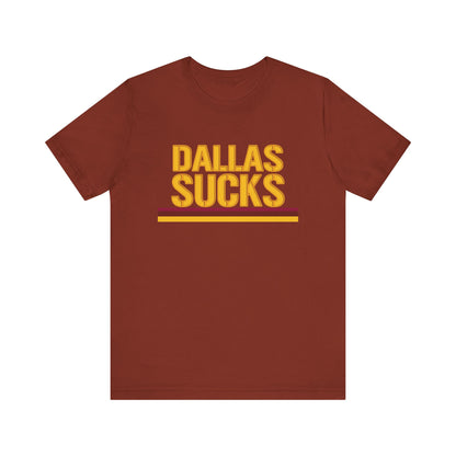 Cowboyz Suck! (for DC fans) - Unisex Jersey Short Sleeve Tee