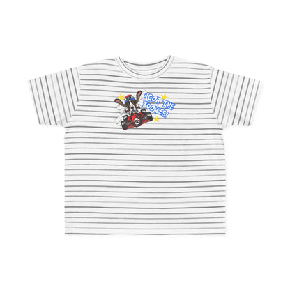 'I Got The Zoomies' Basset Hound In A Racecar - Toddler Tee