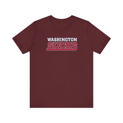 DC Sucks (for New York fans) - Unisex Jersey Short Sleeve Tee
