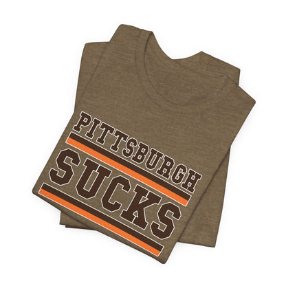 Steelmaker City Sucks (for Cleveland fans) - Unisex Jersey Short Sleeve Tee