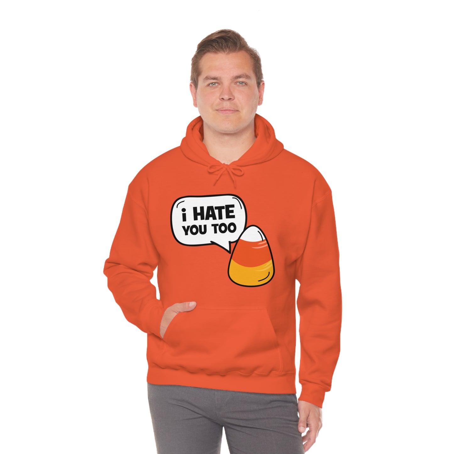 Candy Corn Halloween - Unisex Heavy Blend™ Hooded Sweatshirt