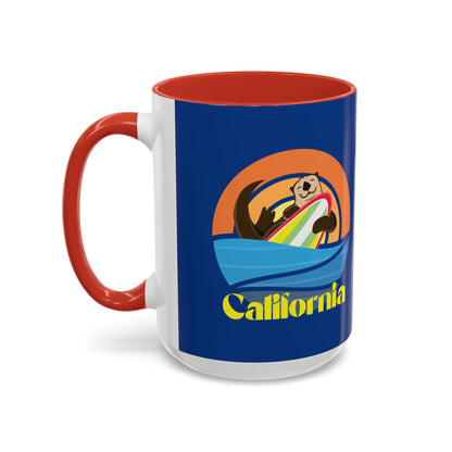 Board Bandit in honor of Sea Otter #841 - Accent Coffee Mug, 11oz