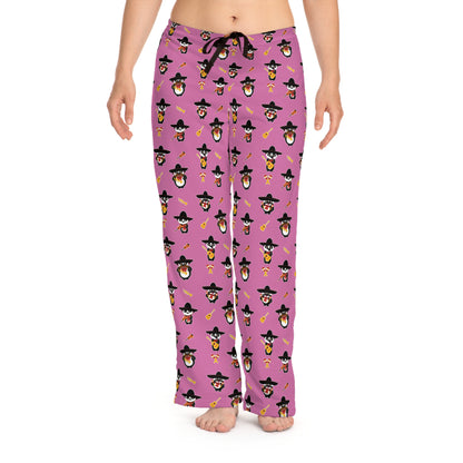 Banda Bears (Pink) - Women's Pajama Pants (AOP)