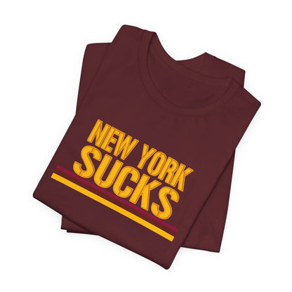 The New York Jieyents Suck! (for DC fans) - Unisex Jersey Short Sleeve Tee