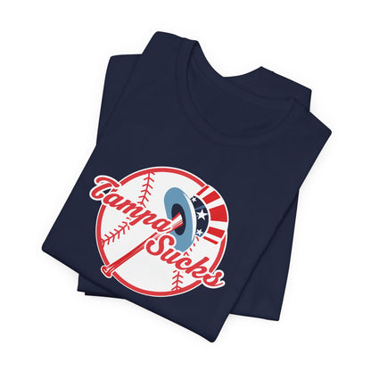 Tampa Bay Sucks (for NYC fans) - Unisex Jersey Short Sleeve Tee
