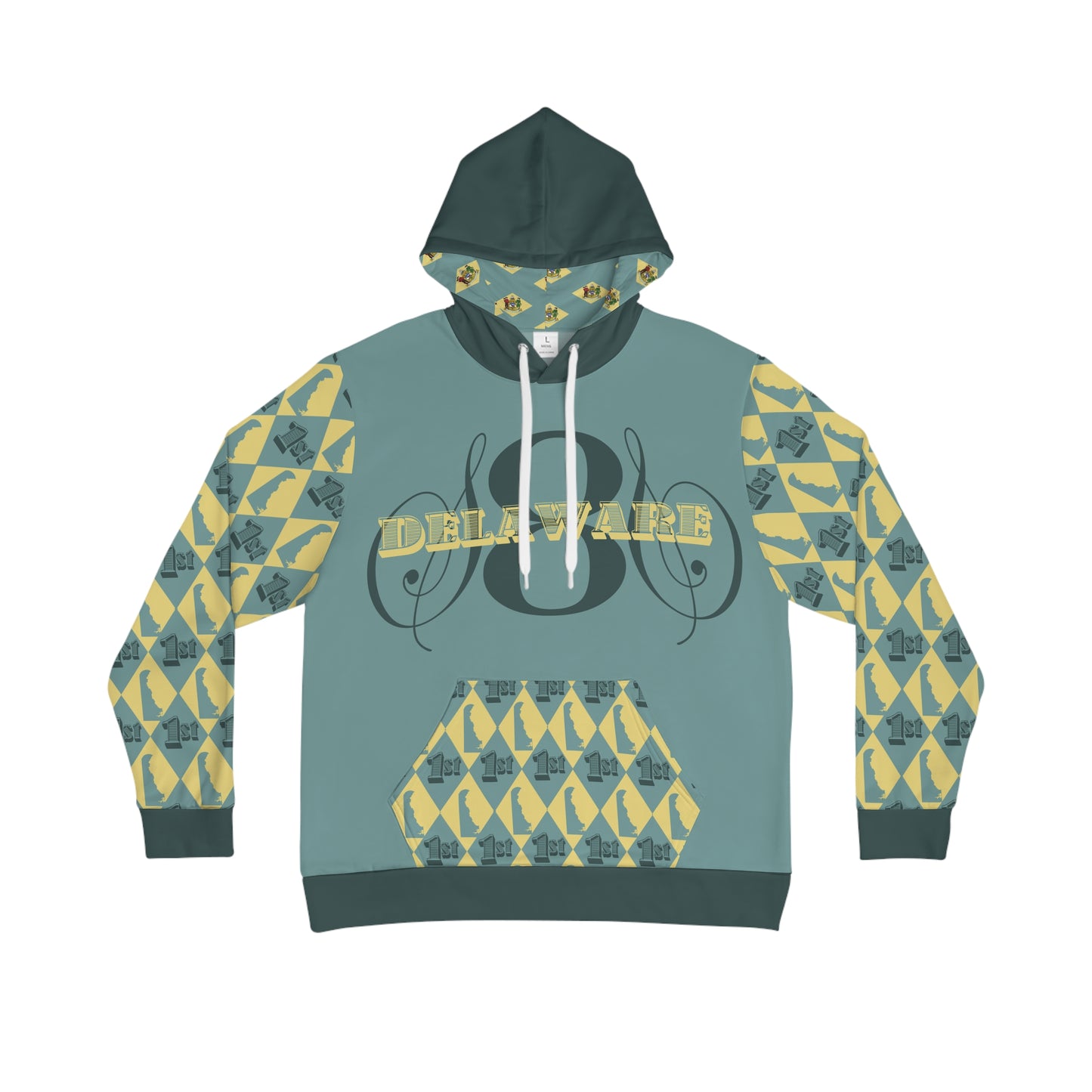 Delaware S8S - Men's Hoodie (AOP)