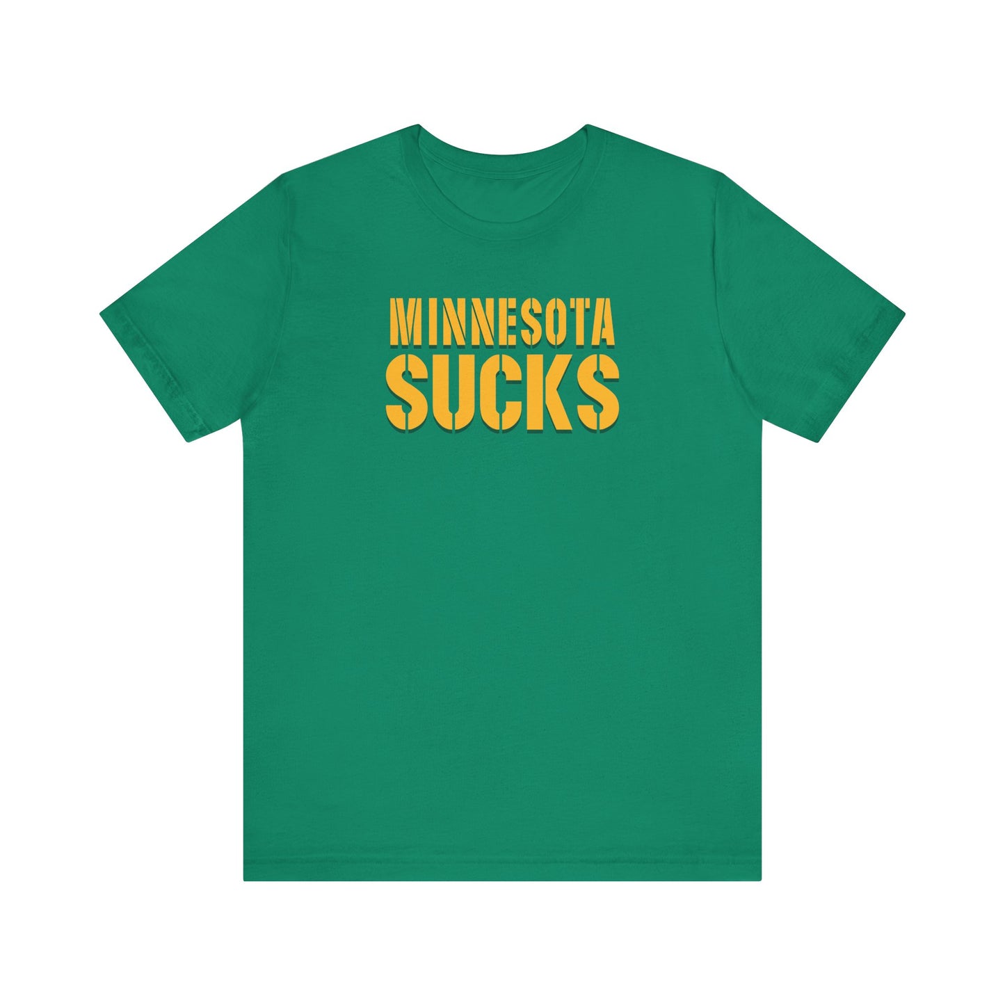 Minnesota Sux! (for Green Bay fans) - Unisex Jersey Short Sleeve Tee