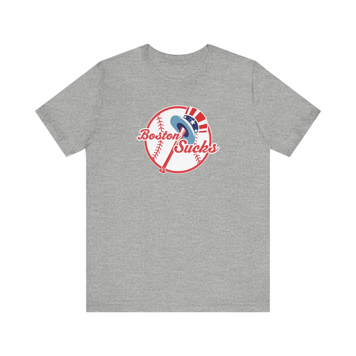 Boston Sucks (for NYC fans) - Unisex Jersey Short Sleeve Tee