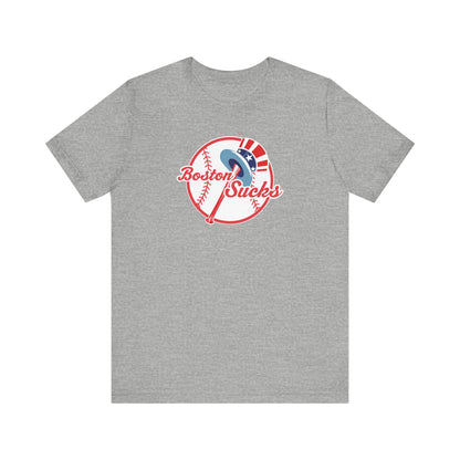 Boston Sucks (for NYC fans) - Unisex Jersey Short Sleeve Tee
