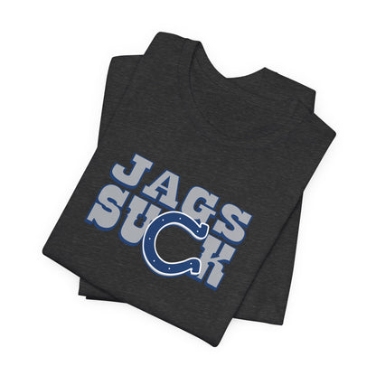 Jacksonville Sux (for Indianapolis fans) - Unisex Jersey Short Sleeve Tee