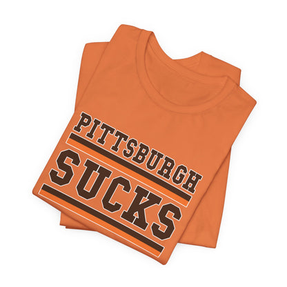 Steelmaker City Sucks (for Cleveland fans) - Unisex Jersey Short Sleeve Tee