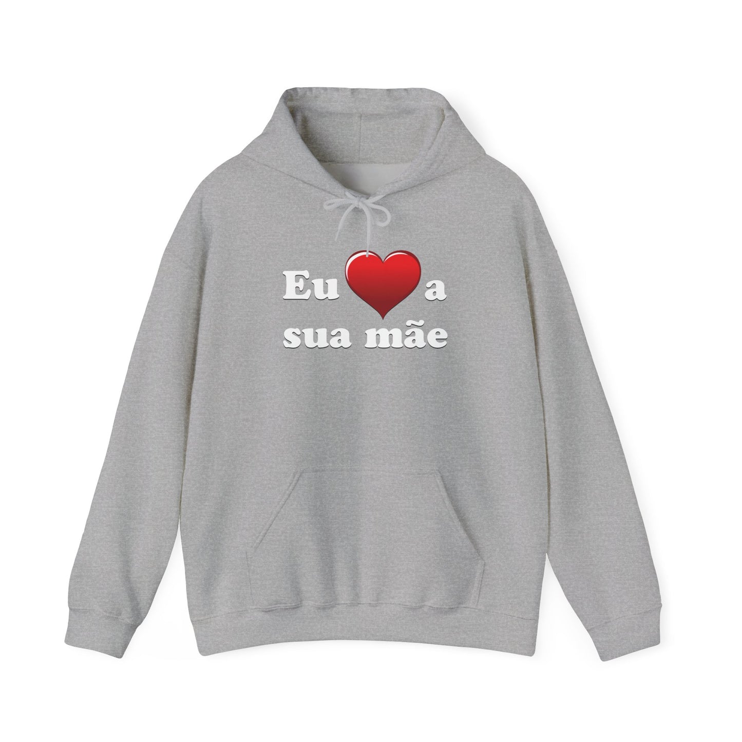 Eu ♥ a sua mãe - Unisex Heavy Blend™ Hooded Sweatshirt