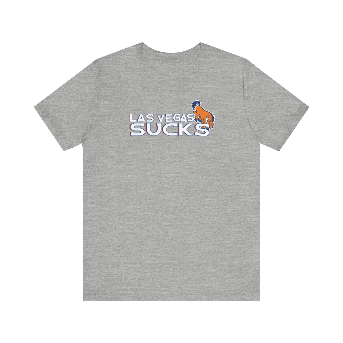 Vegas Sucks (for Denver fans) - Unisex Jersey Short Sleeve Tee