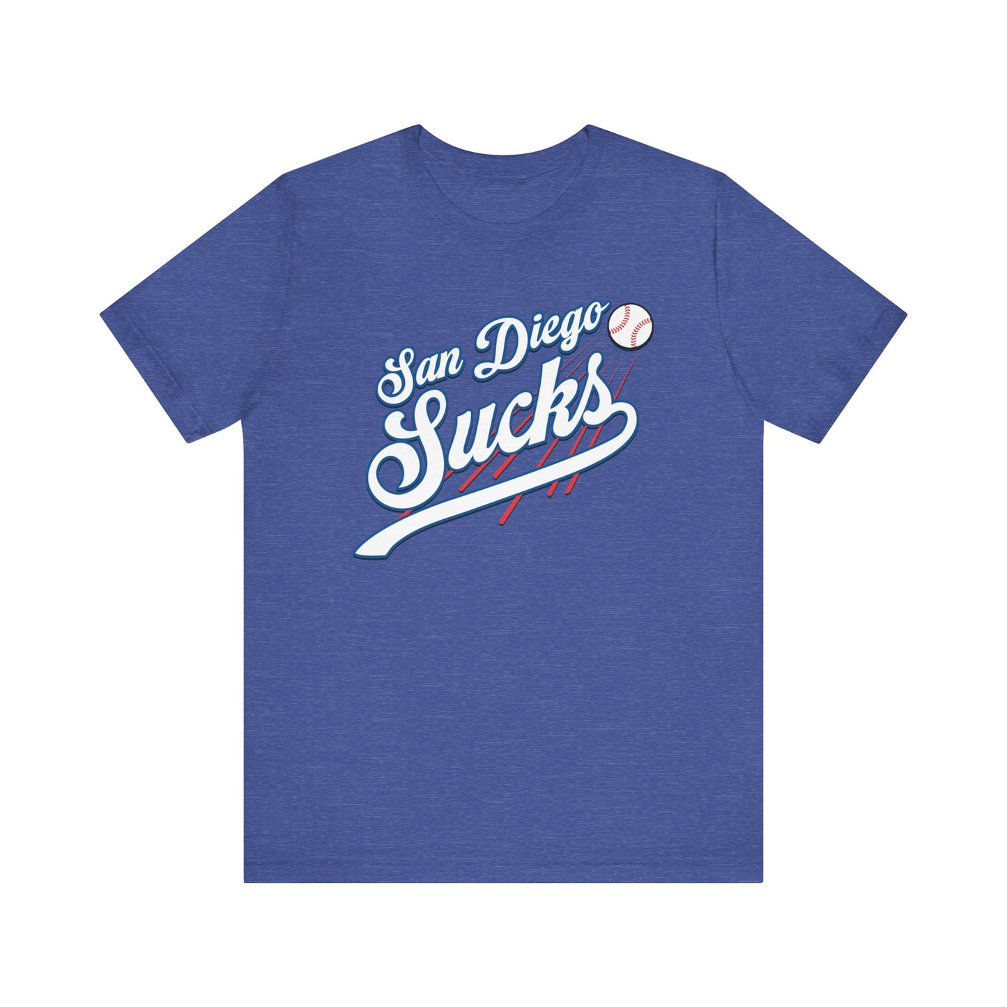 San Diego Sucks (for L.A. fans) - Unisex Jersey Short Sleeve Tee