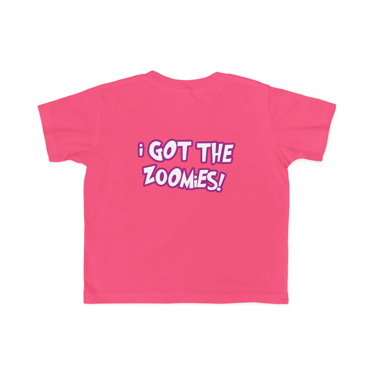 'I Got The Zoomies' Basset Hound In A Racecar - Toddler Tee
