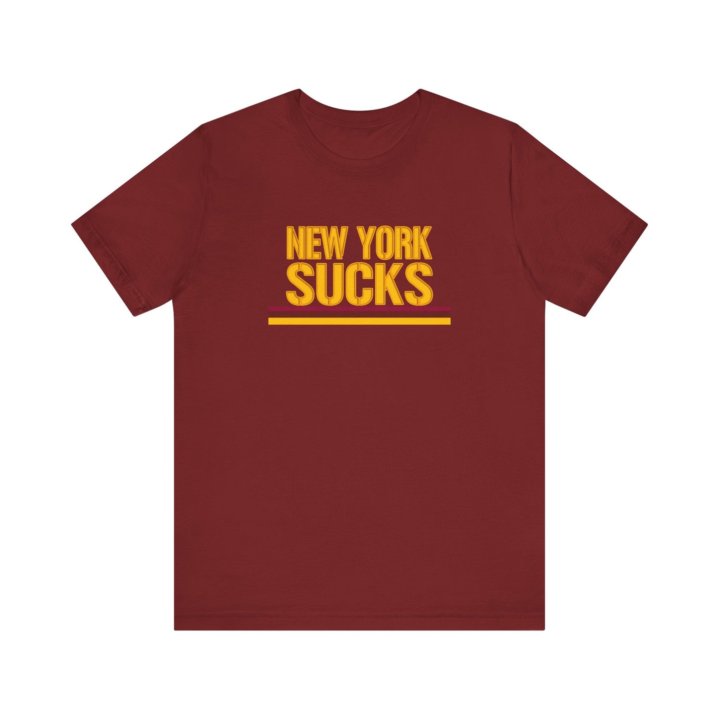 The New York Jieyents Suck! (for DC fans) - Unisex Jersey Short Sleeve Tee