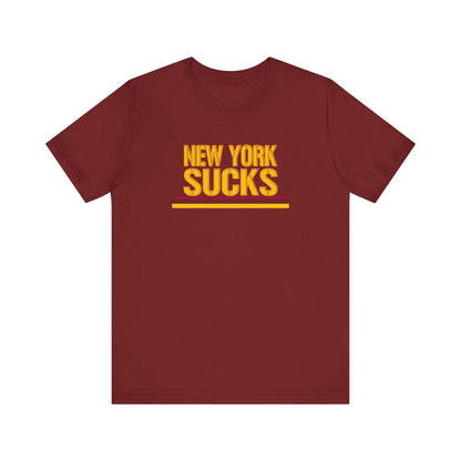 The New York Jieyents Suck! (for DC fans) - Unisex Jersey Short Sleeve Tee