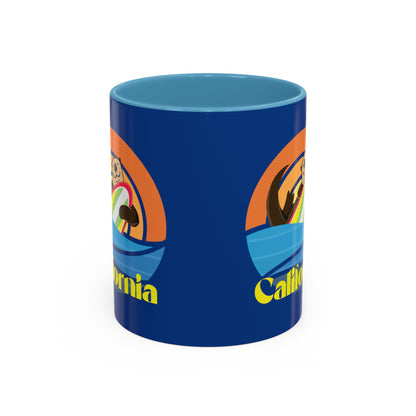 Board Bandit in honor of Sea Otter #841 - Accent Coffee Mug, 11oz