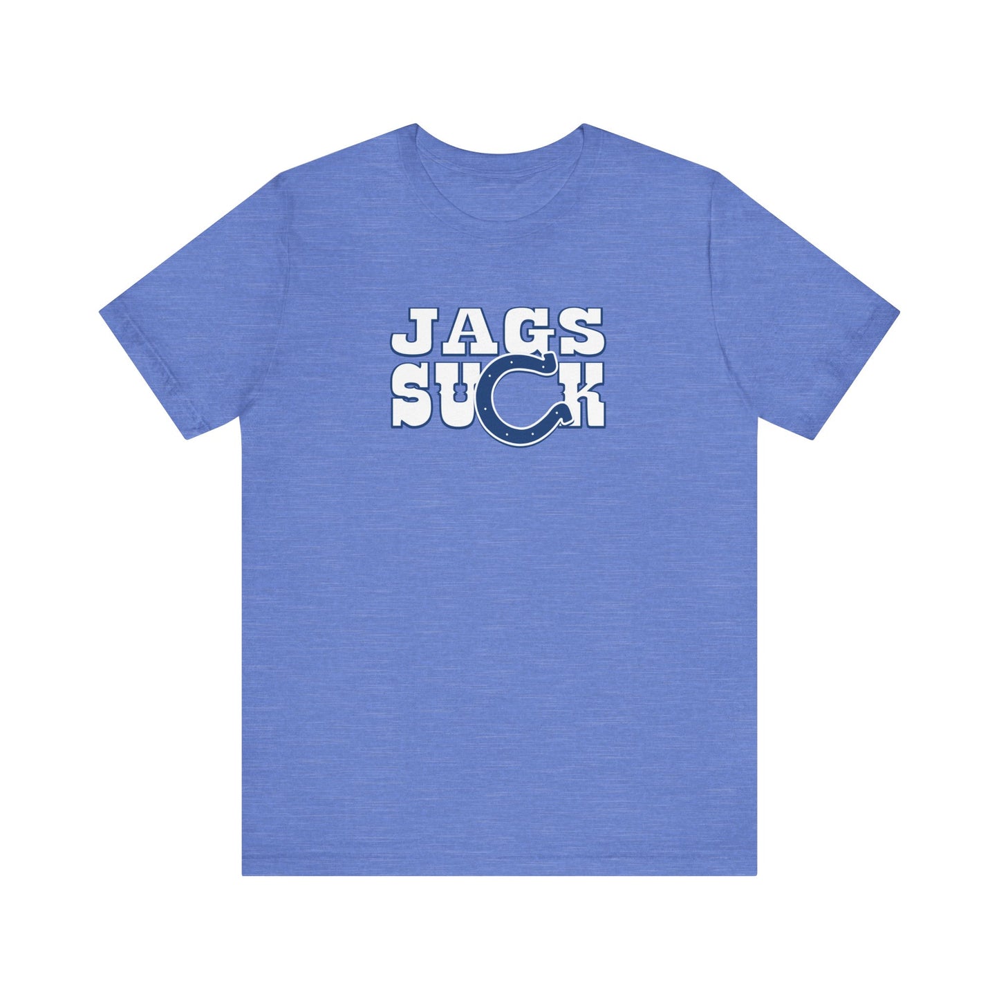 Jacksonville Sux (for Indianapolis fans) - Unisex Jersey Short Sleeve Tee
