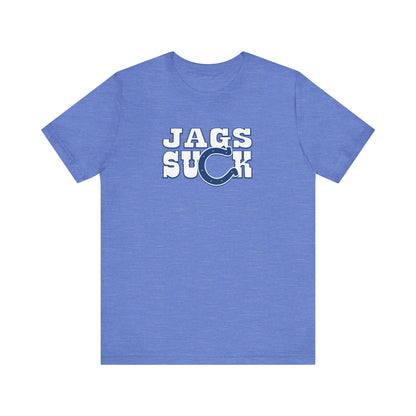 Jacksonville Sux (for Indianapolis fans) - Unisex Jersey Short Sleeve Tee