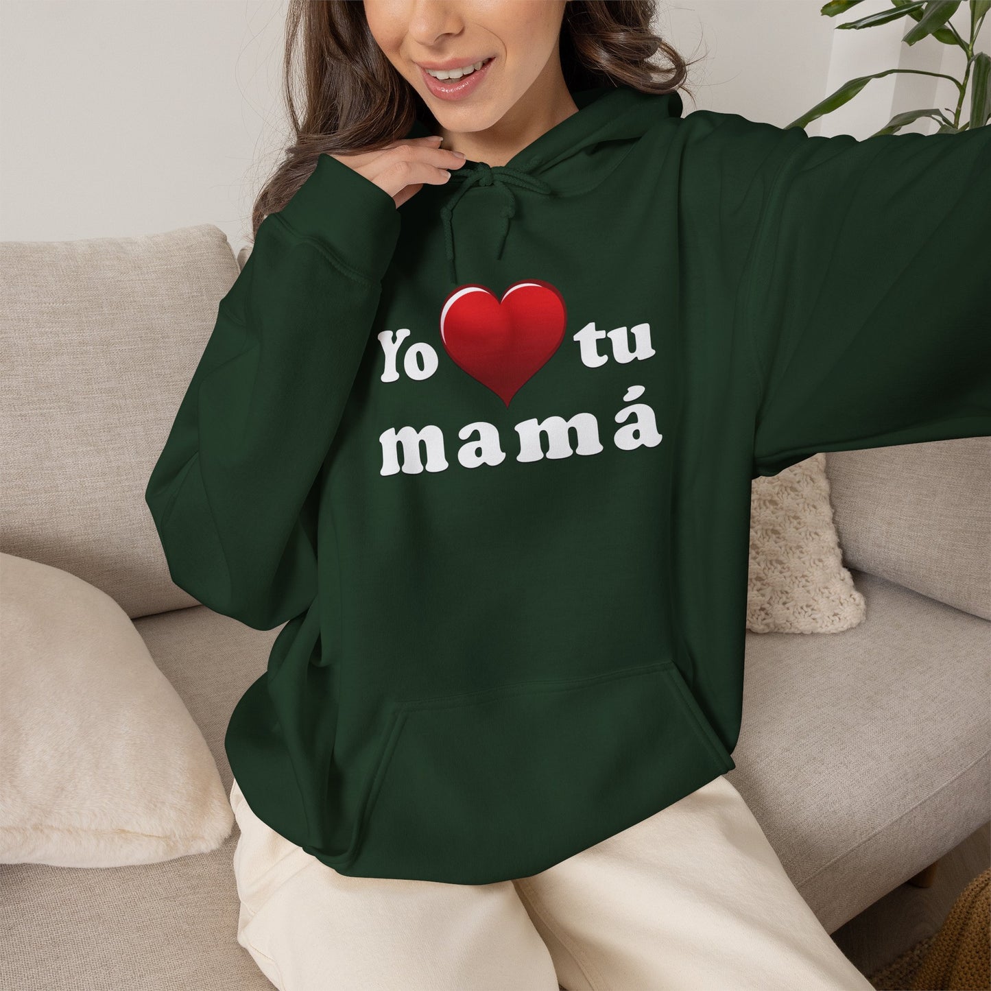 Yo ♥ tu mamá - Unisex Heavy Blend™ Hooded Sweatshirt