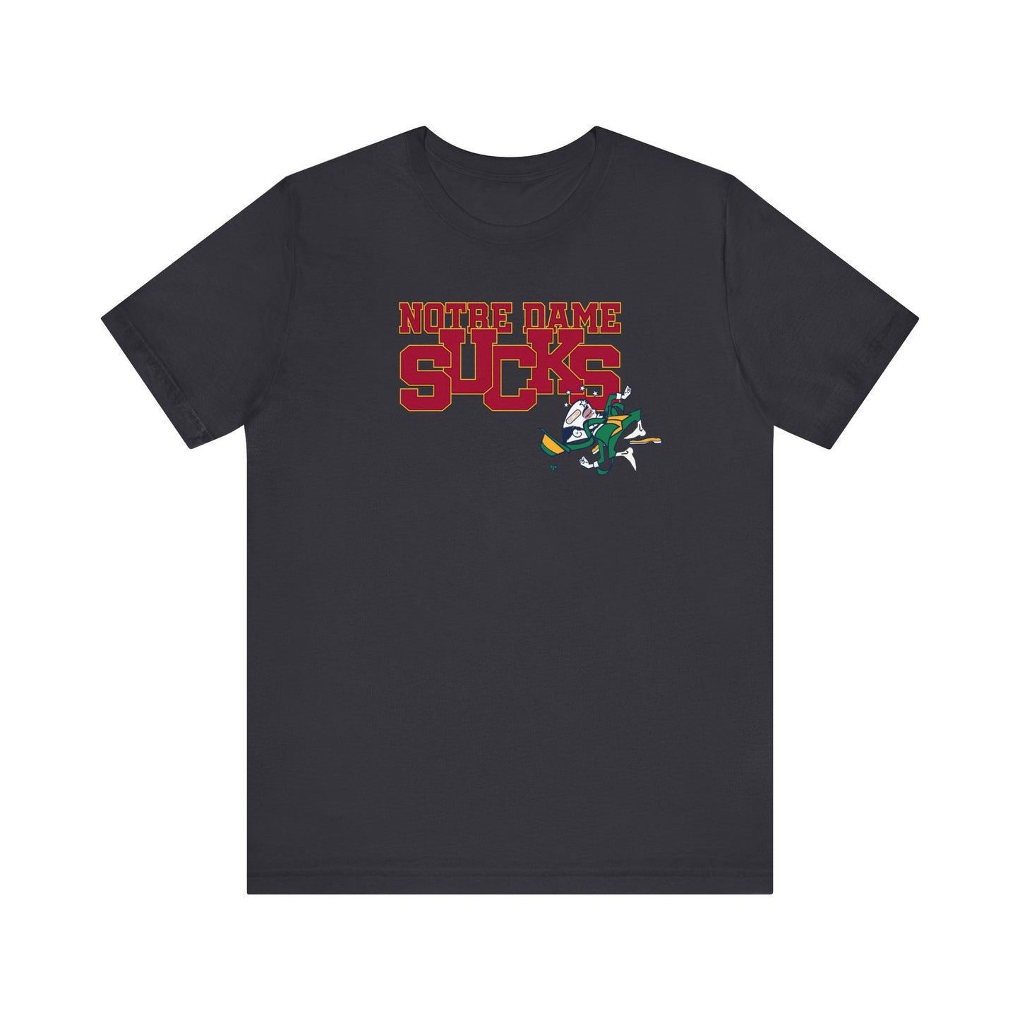 That Notre Leprechaun Team Sucks - Unisex Jersey Short Sleeve Tee