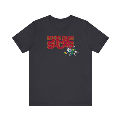 That Notre Leprechaun Team Sucks - Unisex Jersey Short Sleeve Tee