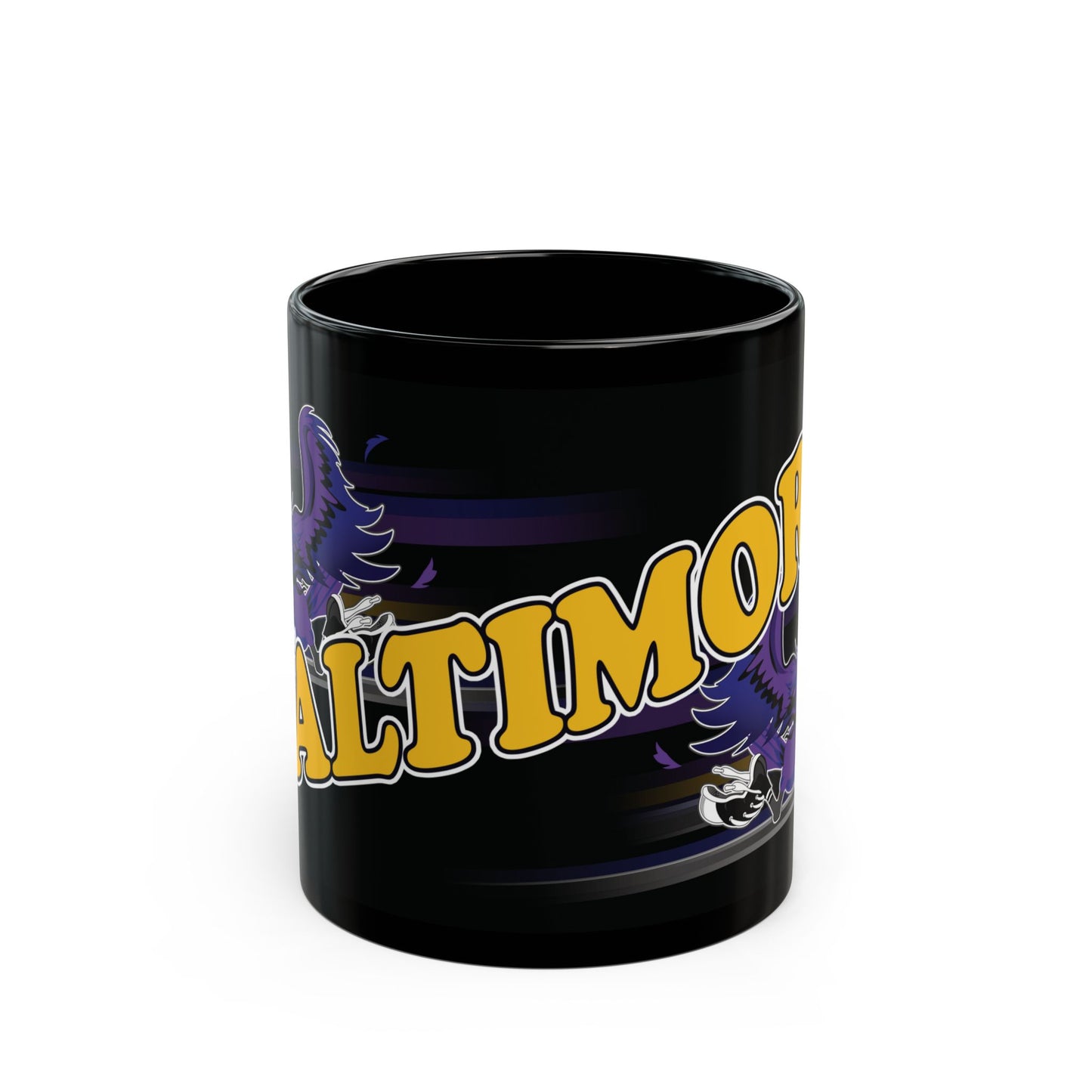 Gas Pump Raven from Baltimore - Black Mug (11oz, 15oz)