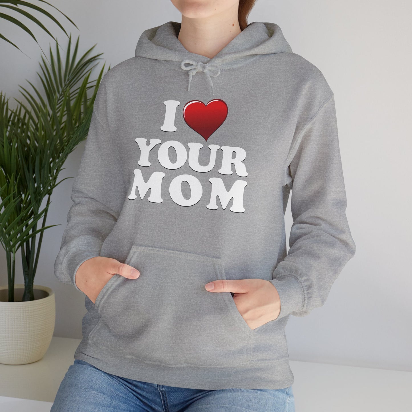 I ♥ Your Mom - Unisex Heavy Blend™ Hooded Sweatshirt
