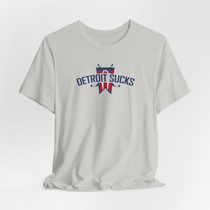 Detroit Sucks (for Columbus fans) - Unisex Jersey Short Sleeve Tee