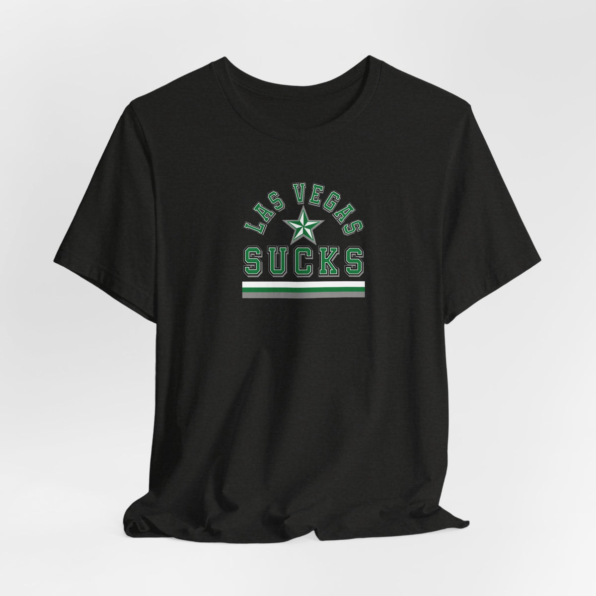 Las Vegas Sucks (for Dallas fans) - Unisex Jersey Short Sleeve Tee