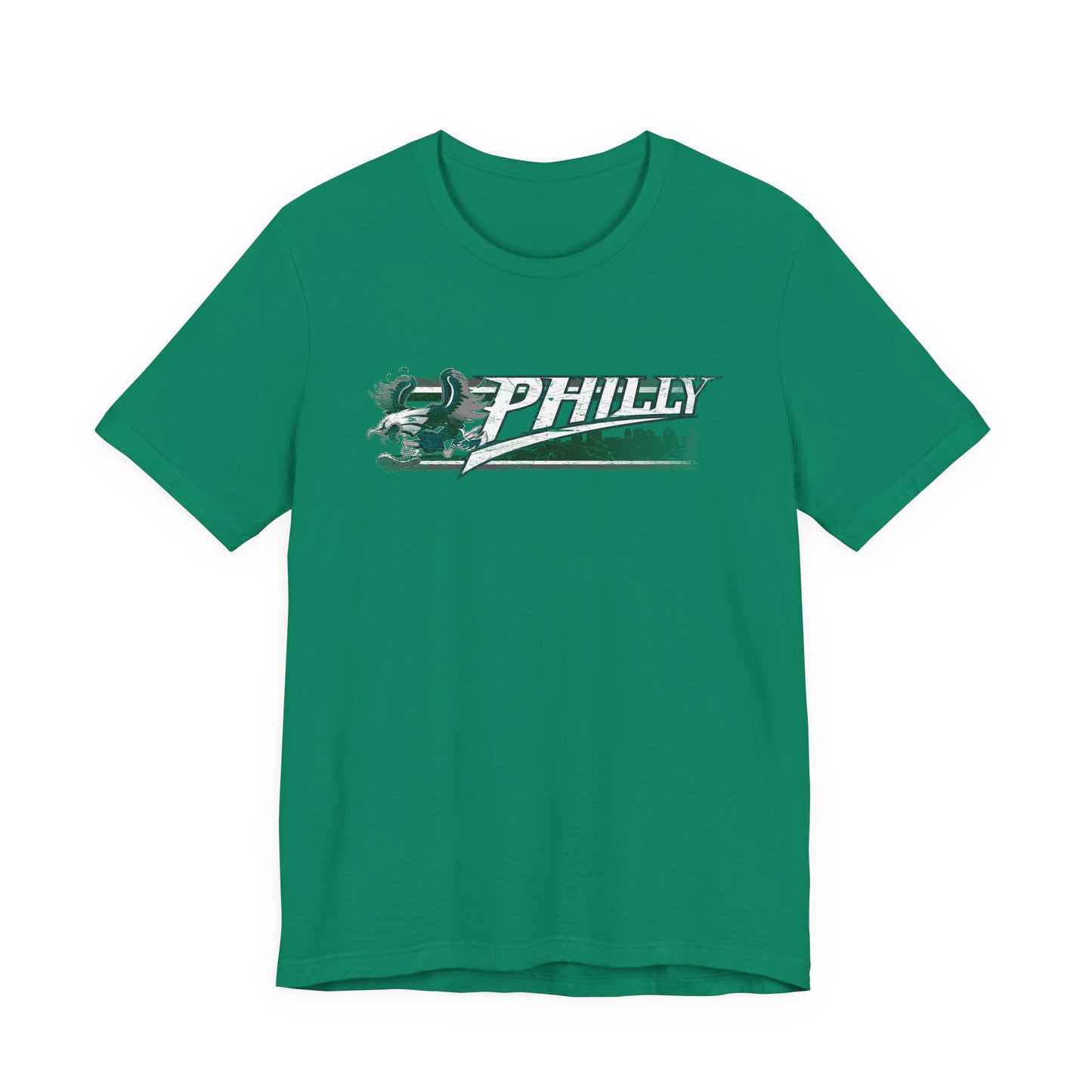 Gas Pump Eagle Swooshing (for Philly fans) - Unisex Jersey Short Sleeve Tee