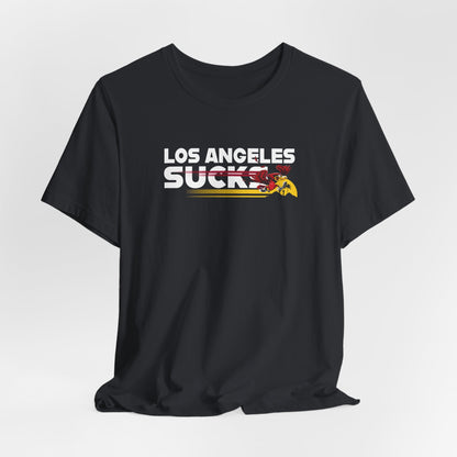Los Angeles Sucks (for Arizona fans) - Unisex Jersey Short Sleeve Tee