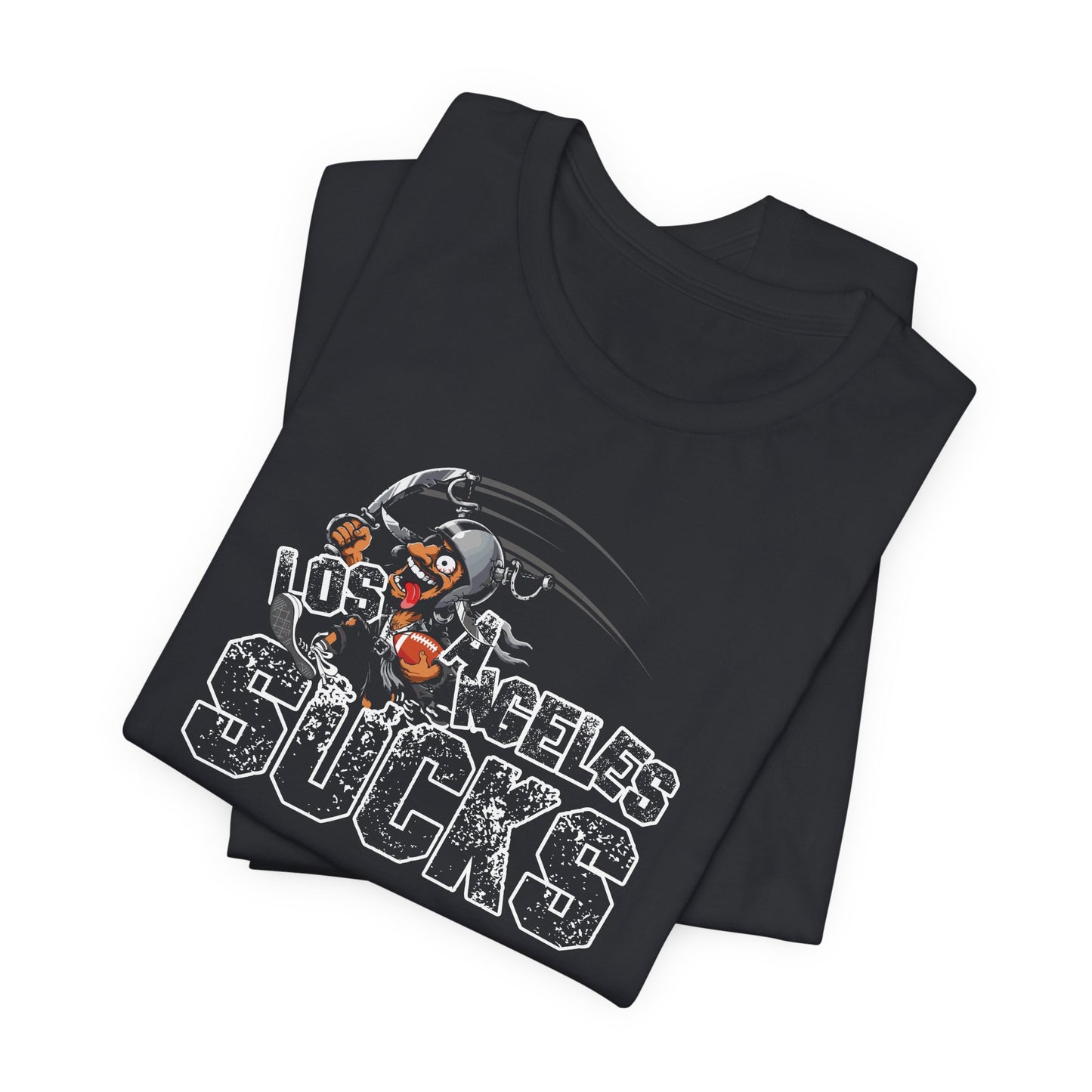 L.A. sux (for Las Vegas fans) - Unisex Jersey Short Sleeve Tee