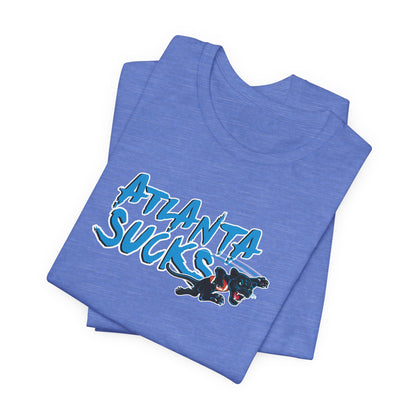 Hotlanta Sucks (for Carolina fans) - Unisex Jersey Short Sleeve Tee