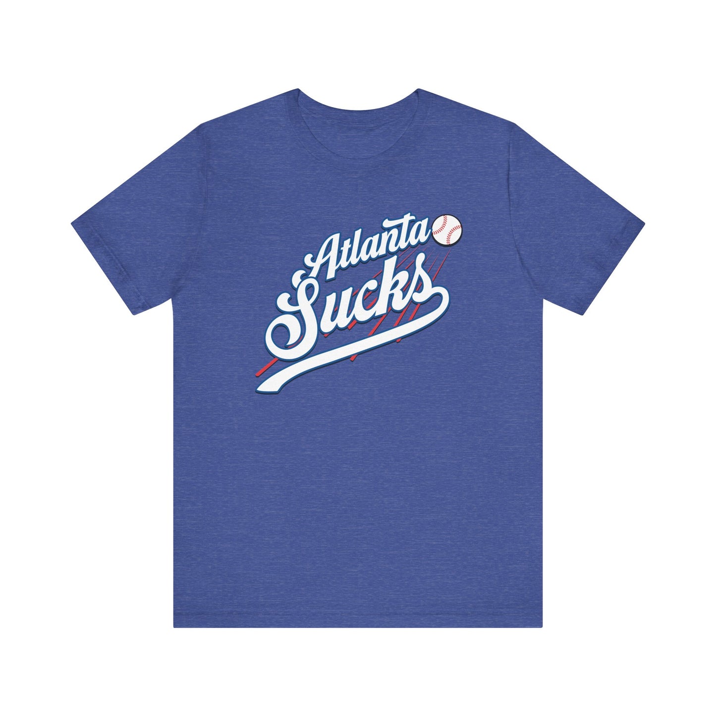 Atlanta Sucks (for L.A. fans) - Unisex Jersey Short Sleeve Tee