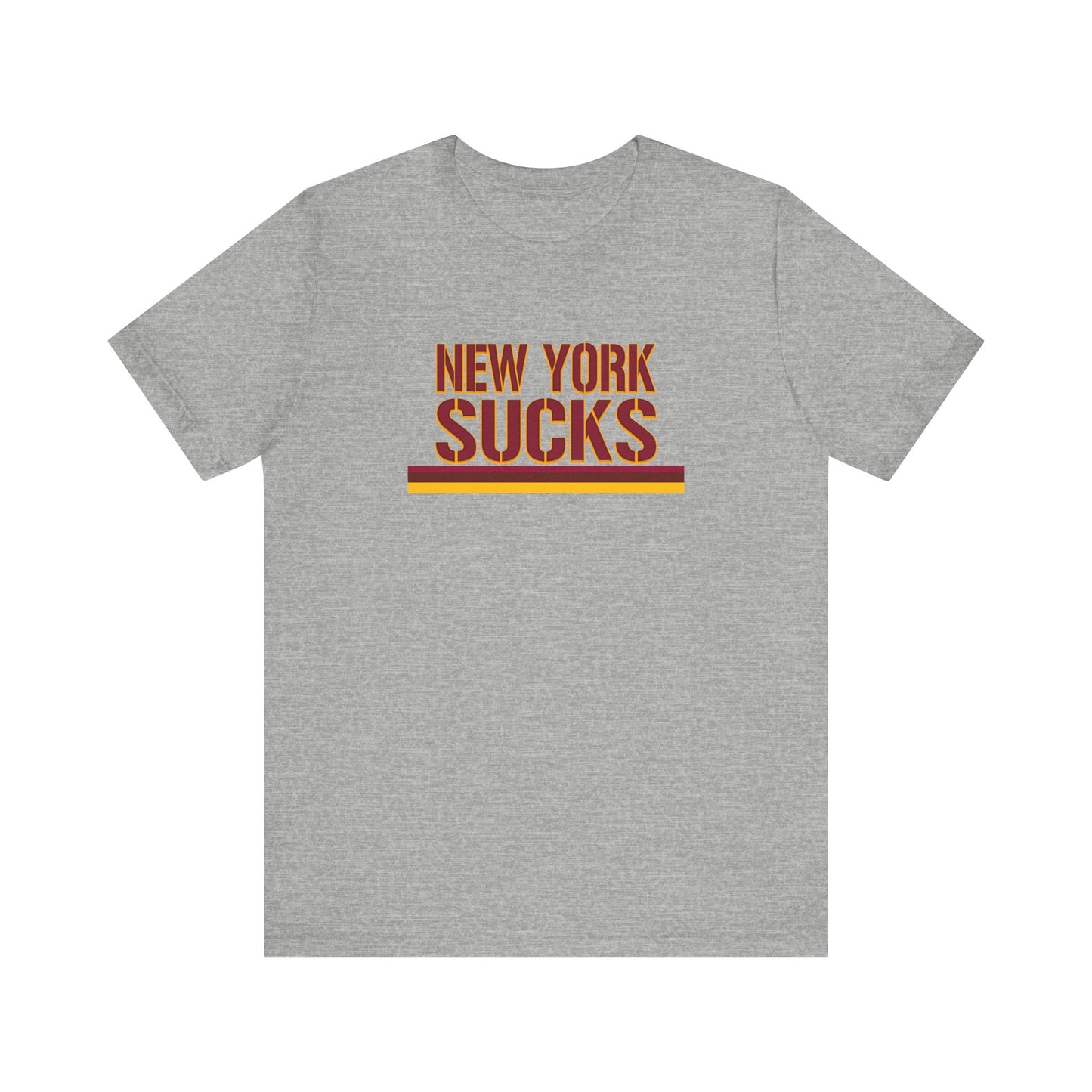 The New York Jieyents Suck! (for DC fans) - Unisex Jersey Short Sleeve Tee