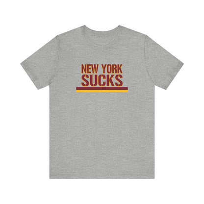 The New York Jieyents Suck! (for DC fans) - Unisex Jersey Short Sleeve Tee