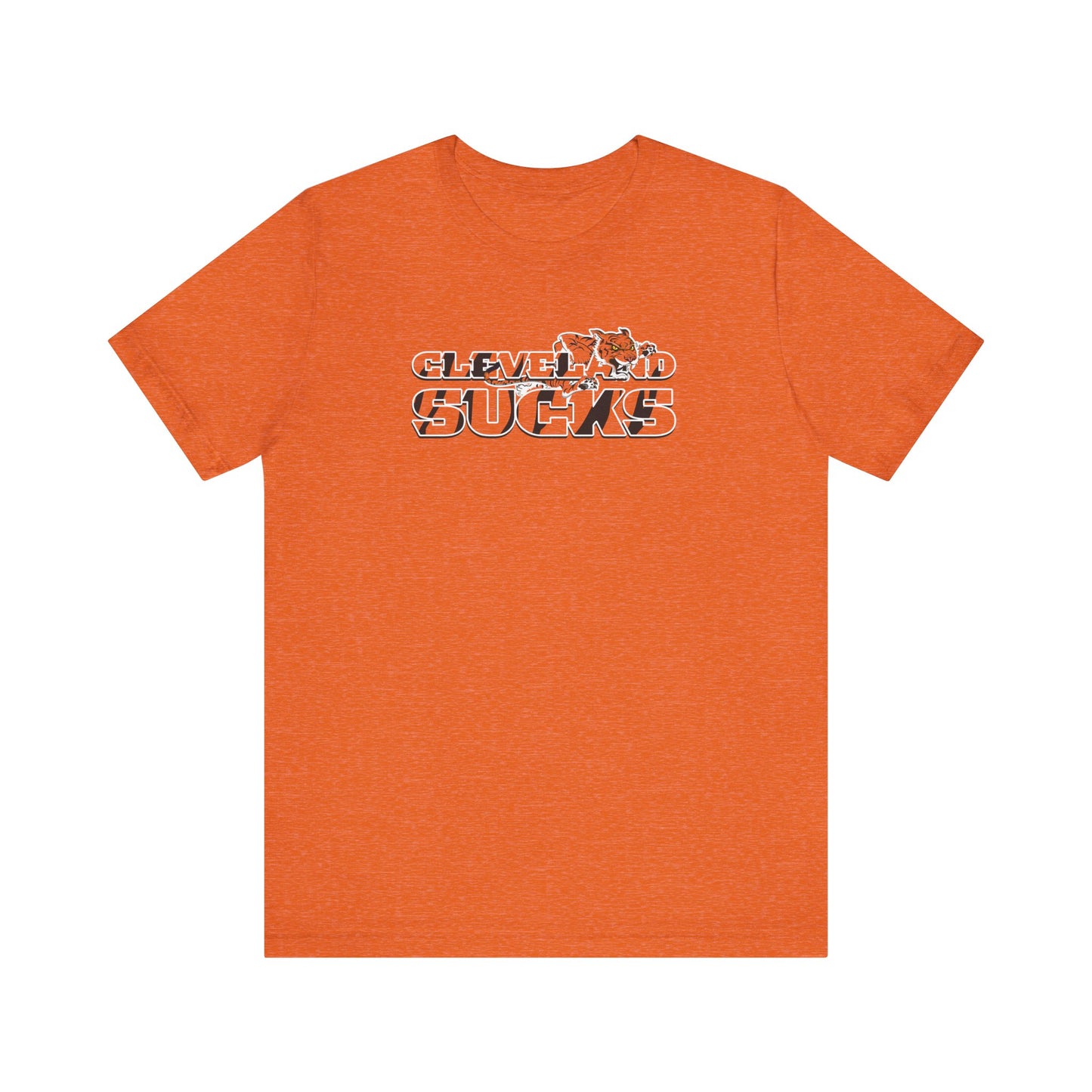 Cleveland Sucks, Doesn't Even Know Colors (for Cincinnati fans) - Unisex Jersey Short Sleeve Tee